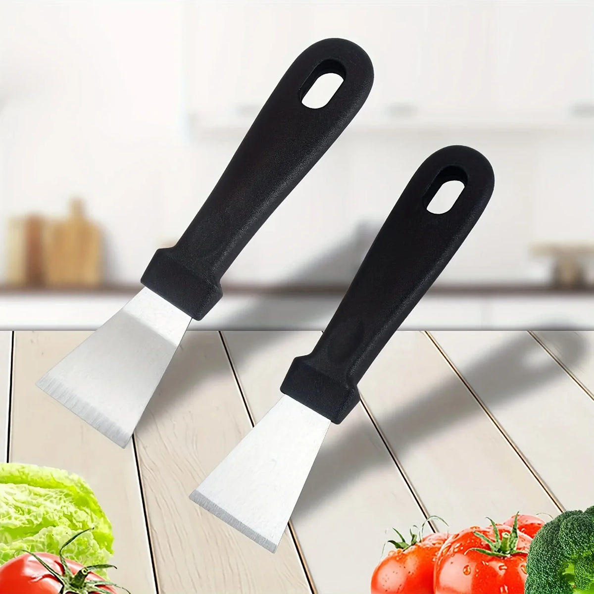 Glass & Stovetop Scraper | Label, Sticker & Paint Remover Kitchen Scraper Tool QXL