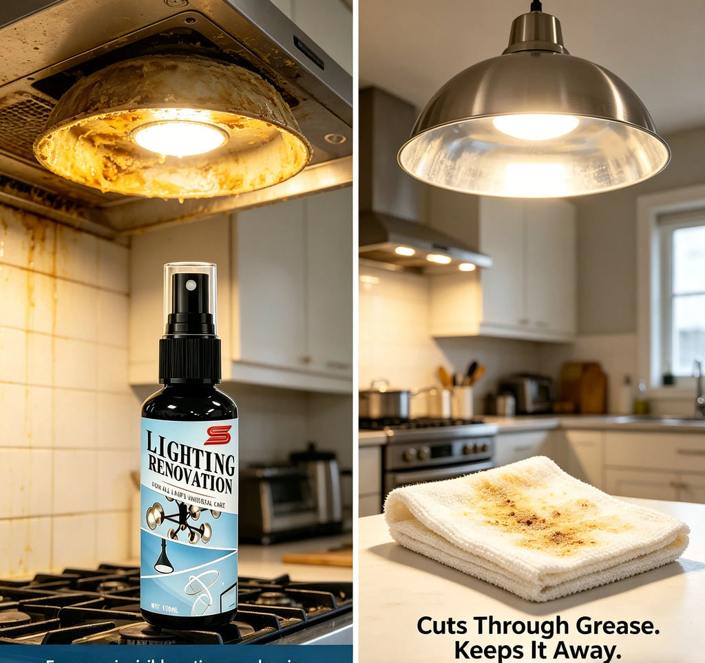 Lighting Renovation Spray – Universal Lamp & Fixture Care Lamp Care Spray QXL