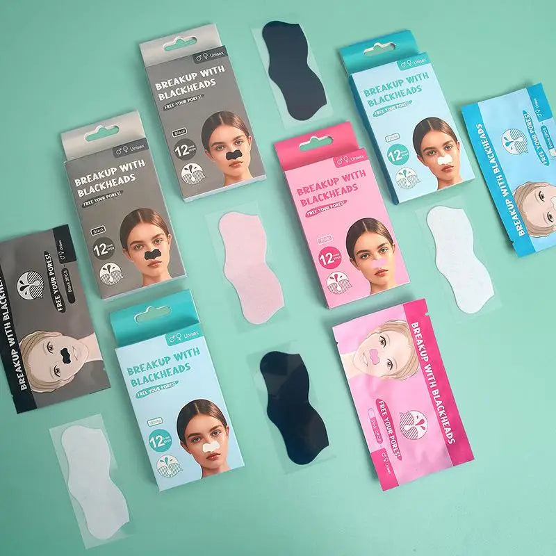 Blackhead Nose Strips – Deep Pore Cleansing Patch Blackhead Nose Strips QXL