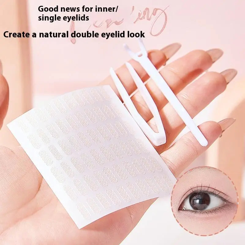 Invisible Double Eyelid Tape | Ultra-Thin Lace 180–600 Pcs Eyelid Shaping Tape QXL