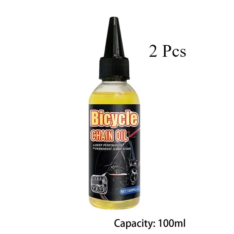 Dry Bike Chain Lube 100/300ml | MTB & Road Bike Oil Bike Chain Lubricant QXL 200ml