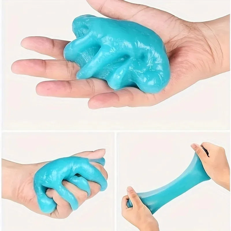 Car Interior Cleaning Gel | Universal Dust Cleaner Slime Car Cleaning Gel QXL
