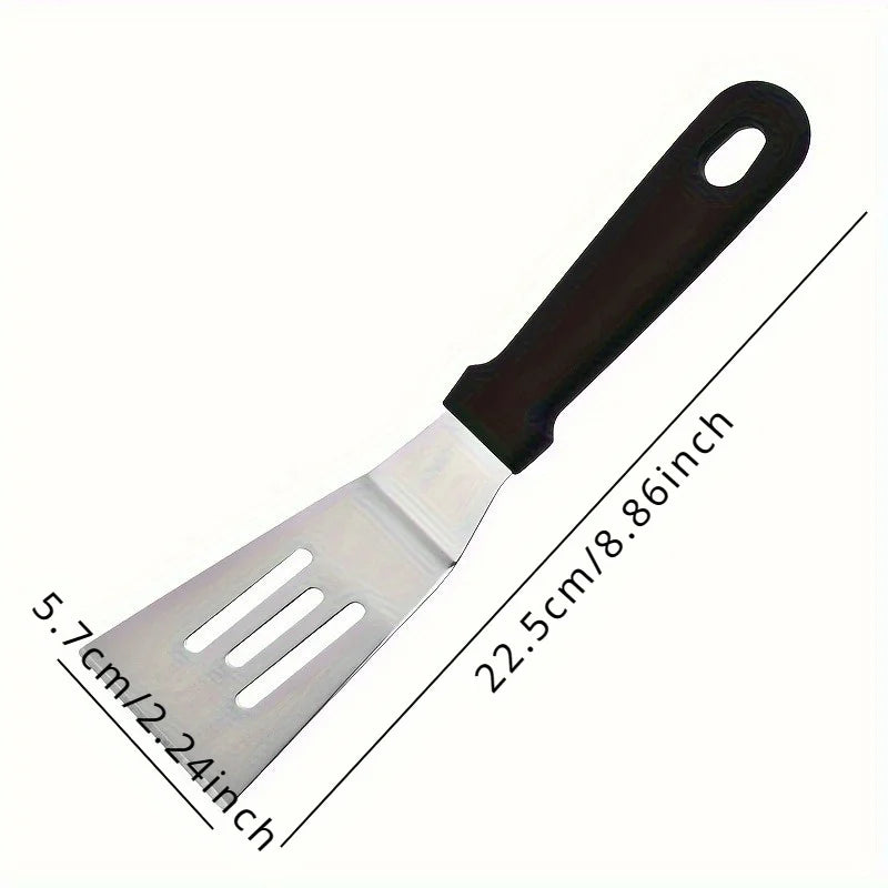 Mini 3-in-1 Stainless Steel Spatula – Cutter, Turner & Server Kitchen Spatula QXL