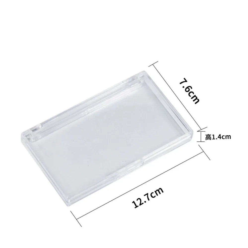 Clear Plastic False Eyelash Storage Box | Transparent Lash Case Lash Storage Case QXL