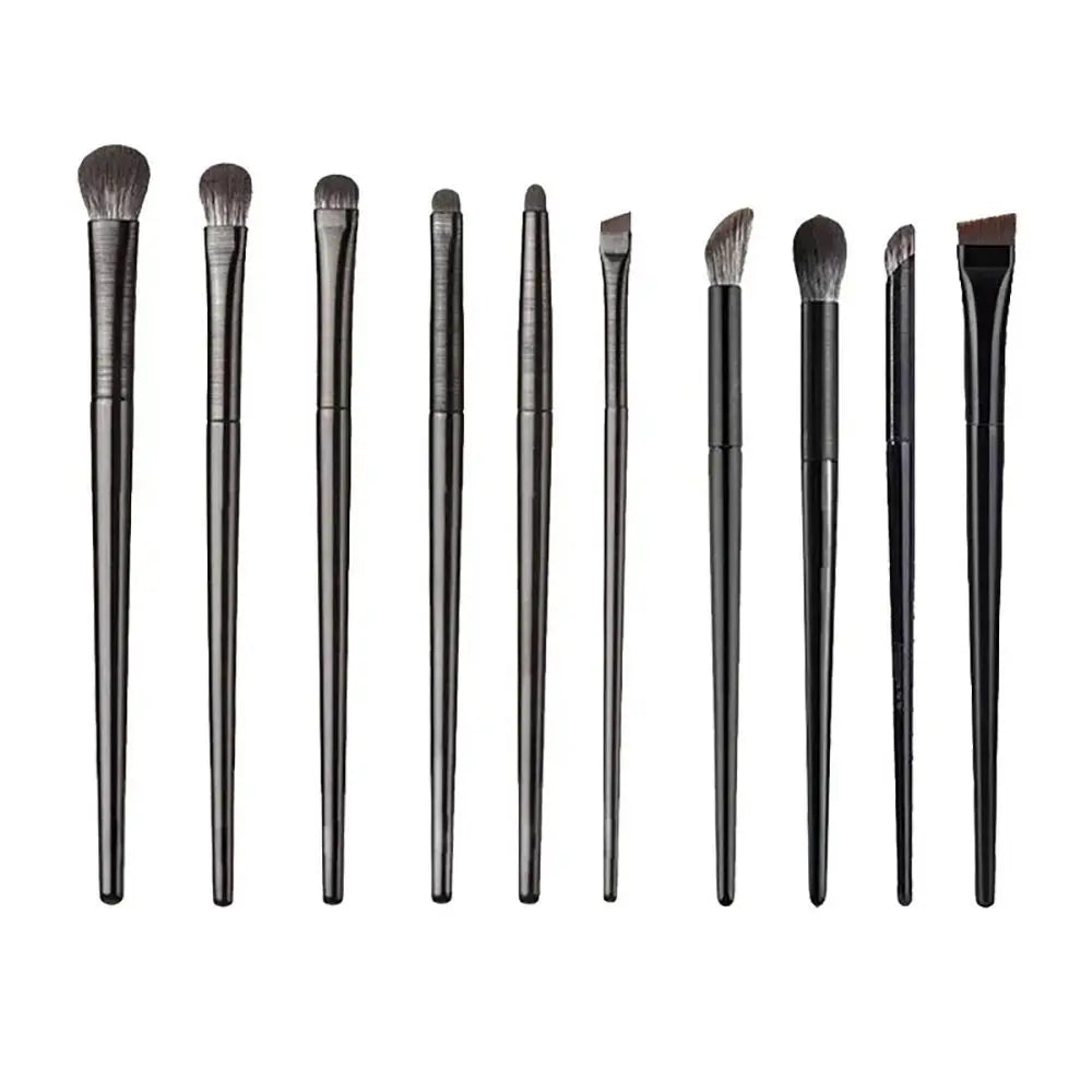 10-Piece Eye Detail Brush Set | Eyeshadow & Eyeliner Brushes Eye Makeup Brush Set QXL