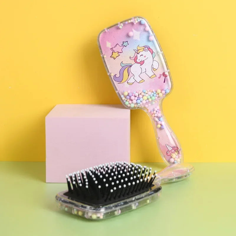 Kawaii Cartoon Animal Air Cushion Hair Comb for Kids & Girls Kids Hair Comb QXL