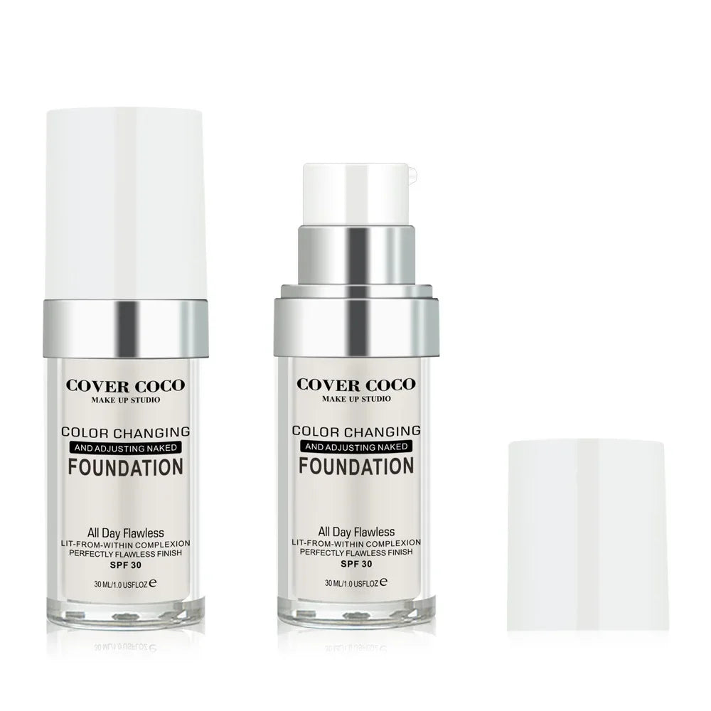 Cover Coco Long-Lasting Liquid Foundation & Concealer 30ml Liquid Foundation QXL