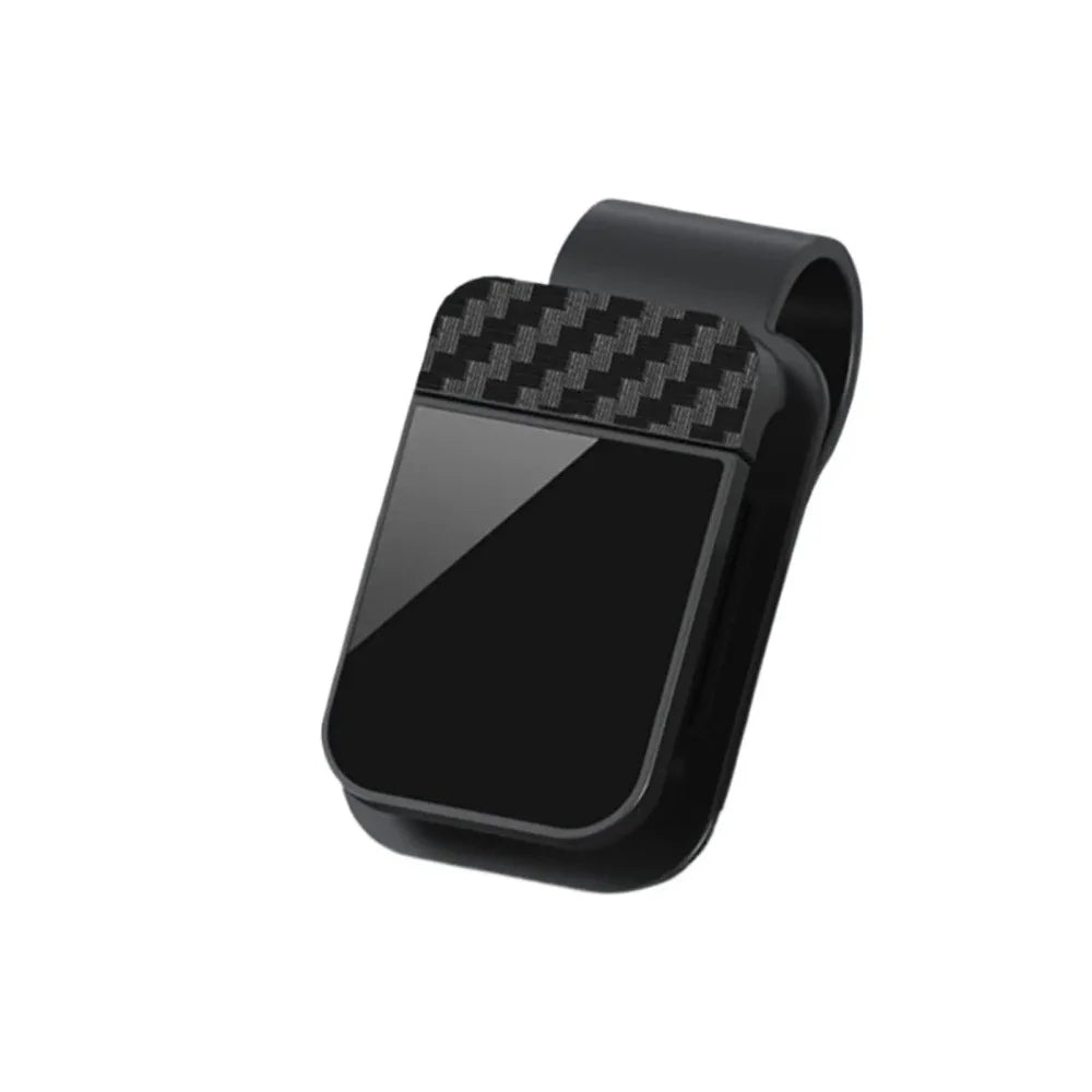 Car Sun Visor Sunglasses Clip Holder & Card Organizer Car Visor Glasses Clip QXL black