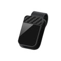 Car Sun Visor Sunglasses Clip Holder & Card Organizer Car Visor Glasses Clip QXL black