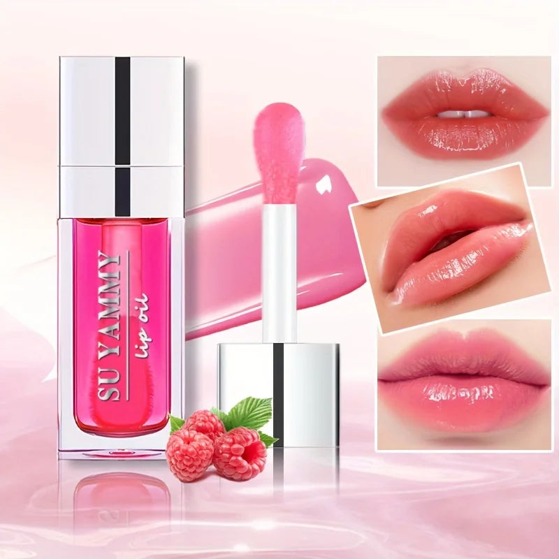 SU YAMMY Hydrating Lip Glow Oil | Tinted Plumping Lip Gloss Tinted Lip Gloss Oil QXL