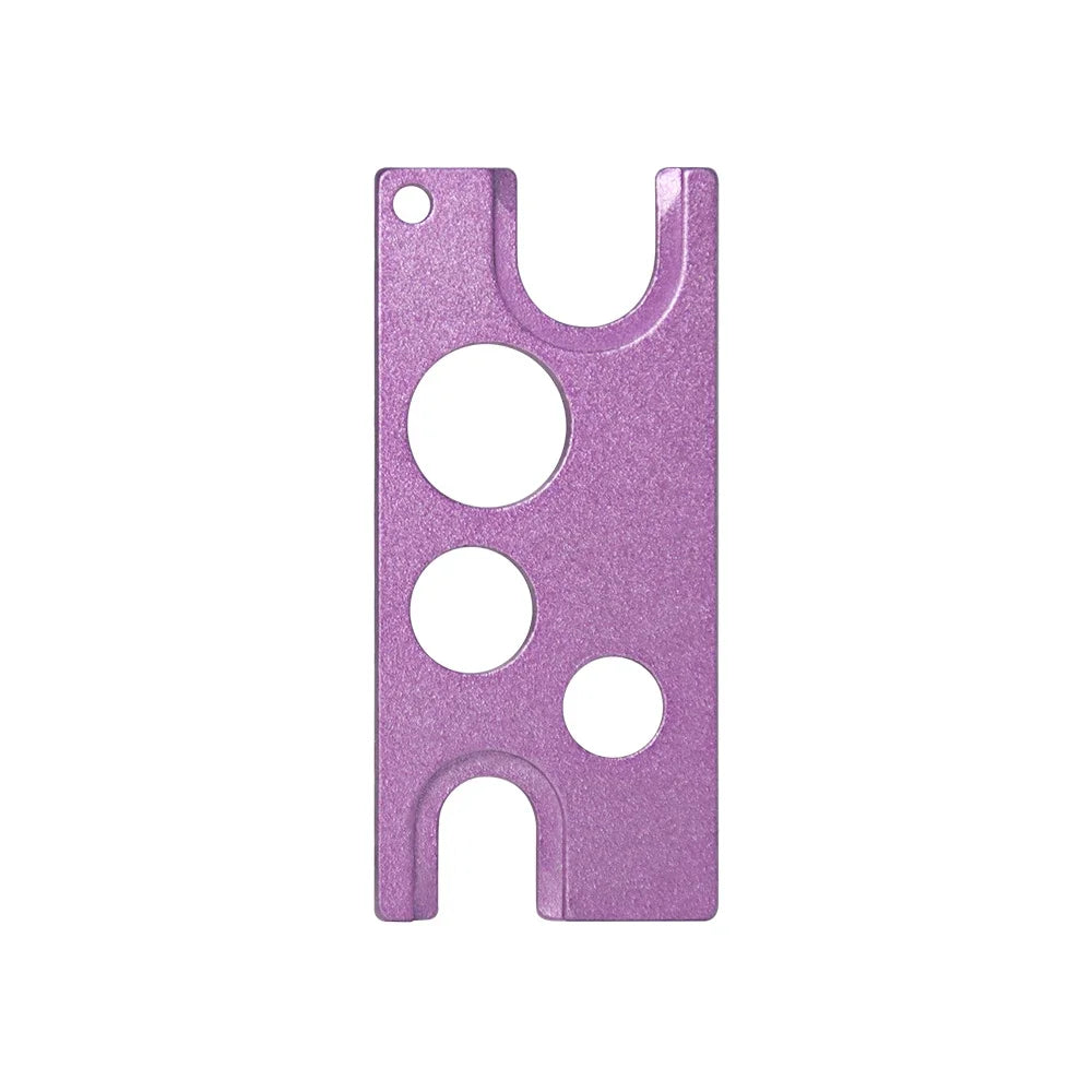 Anti-Blocking Eyelash Glue Cap & Bottle Opener Tool Set Lash Glue Tool Set QXL M46 Purple Opener