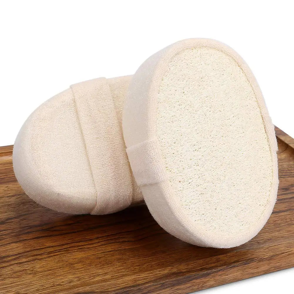 Natural Loofah Bath Sponge | Body Exfoliating Scrubber Pad Bath Exfoliating Scrubber QXL