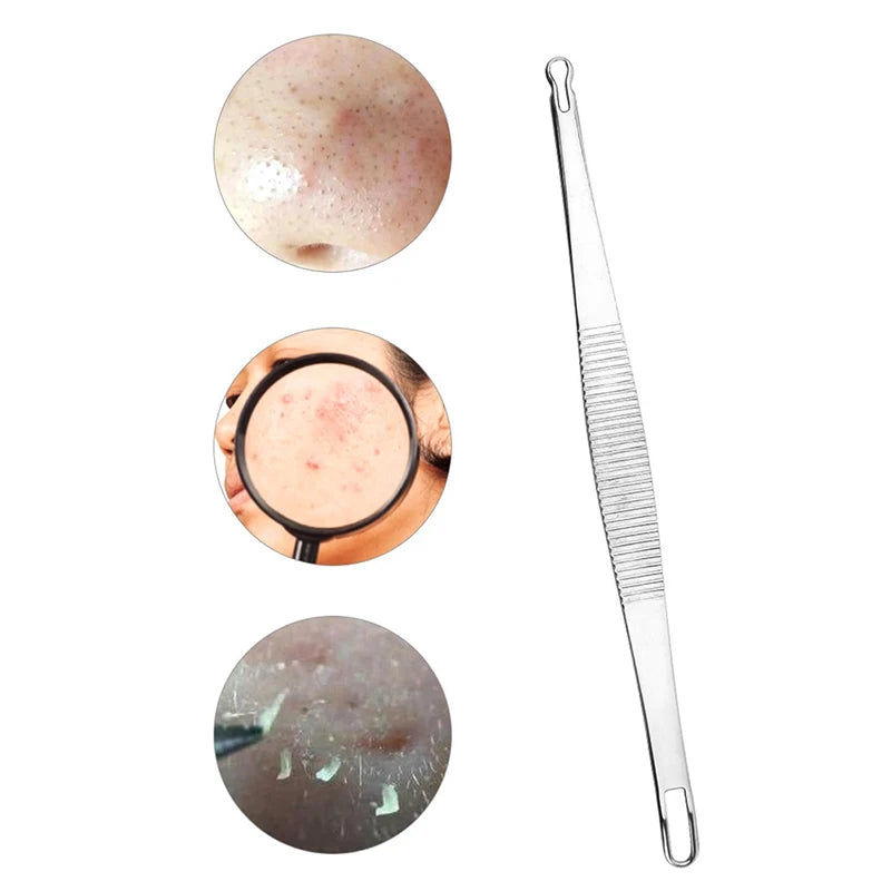 Stainless Steel Blackhead & Comedone Extractor Tool Blackhead Extractor Tool QXL