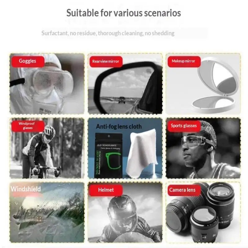 10-Pack Anti-Fog Microfiber Glasses Cleaning Cloths Lens Cleaning Cloth QXL