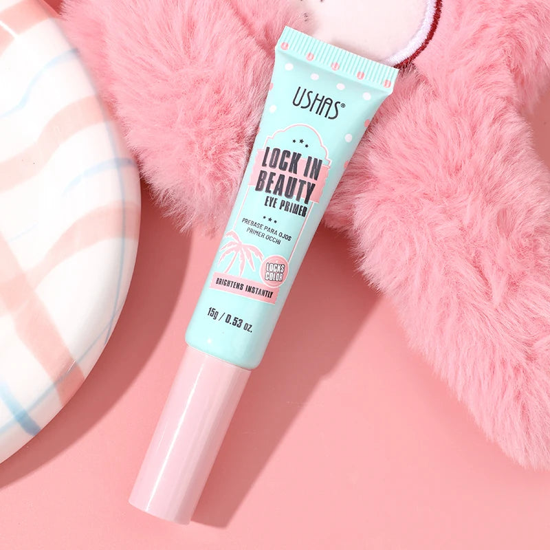 USHAS Eyeshadow Primer – Long-Lasting Smudge-Proof Eye Base Eyeshadow Primer QXL