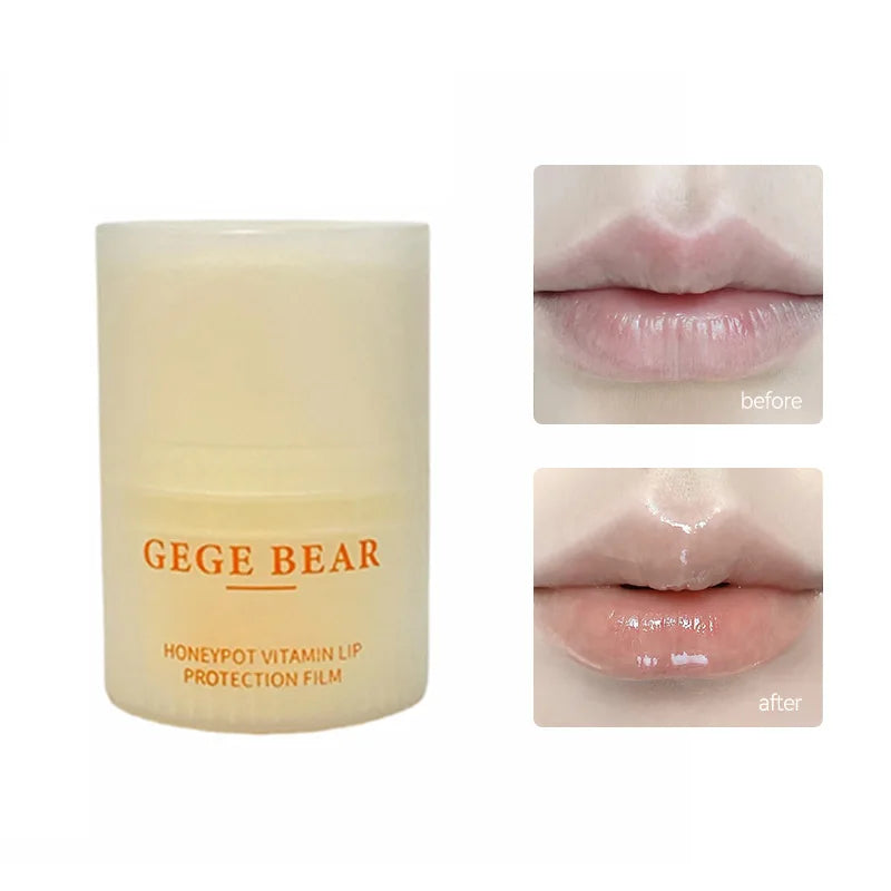 Gegebear Honey Pot Vitamin Lip Balm – Hydrating & Nourishing Vitamin Lip Balm QXL