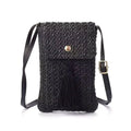Bohemian Woven Mini Crossbody Bag | Beach Phone Purse Crossbody Bag QXL C 1PCS