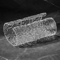 Oval Wavy Tissue Box Cover | Plastic Napkin Holder Bathroom Tissue Box Cover QXL 1pc