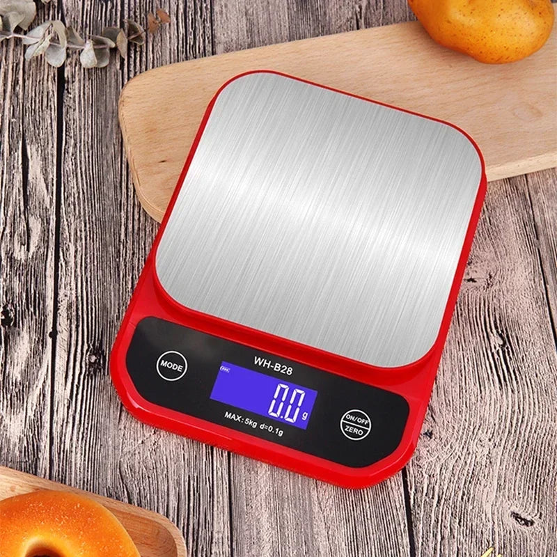 Digital Kitchen Scale USB Waterproof LCD | Grams & oz Digital Kitchen Scale QXL