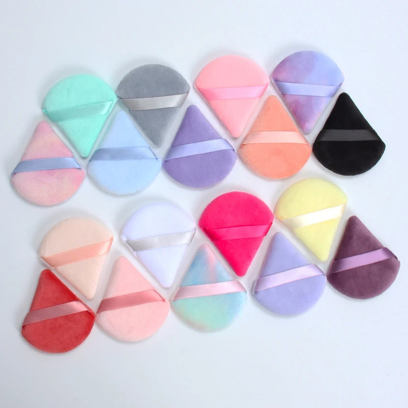 6-Pack Triangular Makeup Sponge Puffs | Soft Blending Set Makeup Sponge Puffs QXL