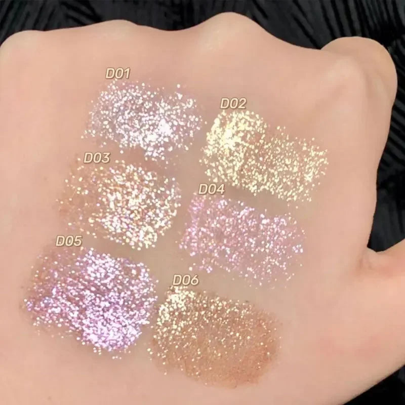 Glitter Highlighter Stick & Eye Shadow Pen | Diamond Glow Highlighter Stick QXL