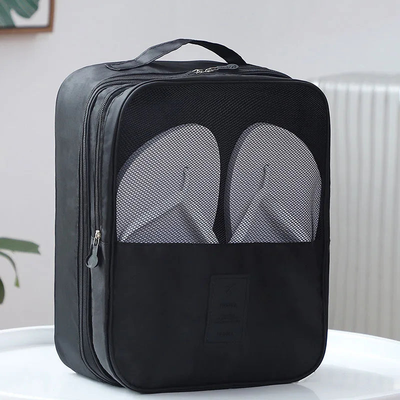 High Quality Portable Travel Shoe Bag Underwear Clothes Bags Shoe Organizer Storage Bag Multifunction Travel Accessories QXL