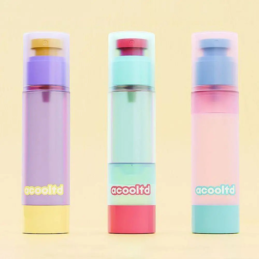 Travel Vacuum Pump Bottles 30ml & 80ml | Refillable Lotion Travel Pump Bottle QXL