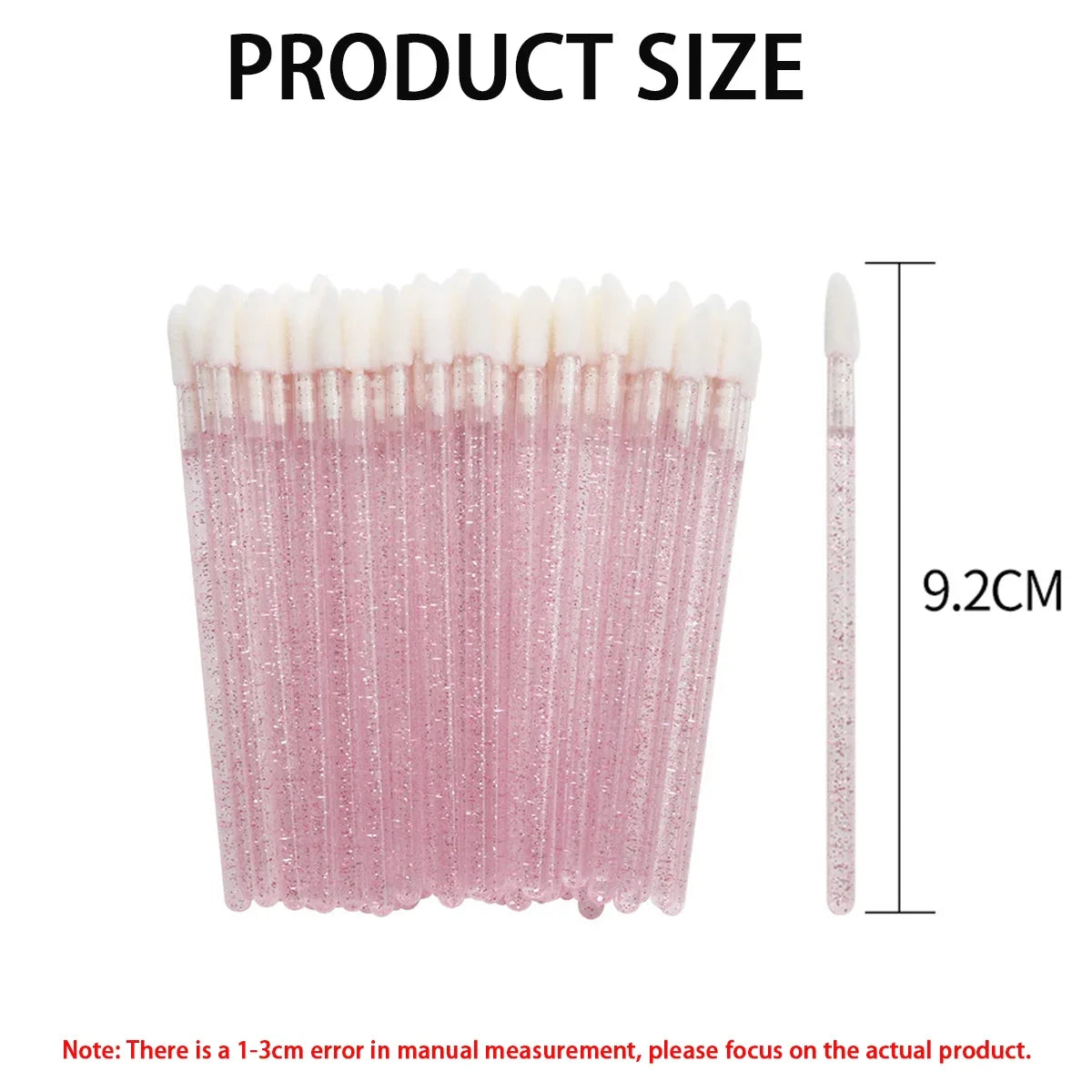 100/300-Pack Disposable Lip Brushes & Lash Applicator Wands Disposable Applicator Wands QXL