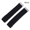 Elastic Shirt Sleeve Holders – Adjustable Anti-Slip Armbands Sleeve Holders QXL Black