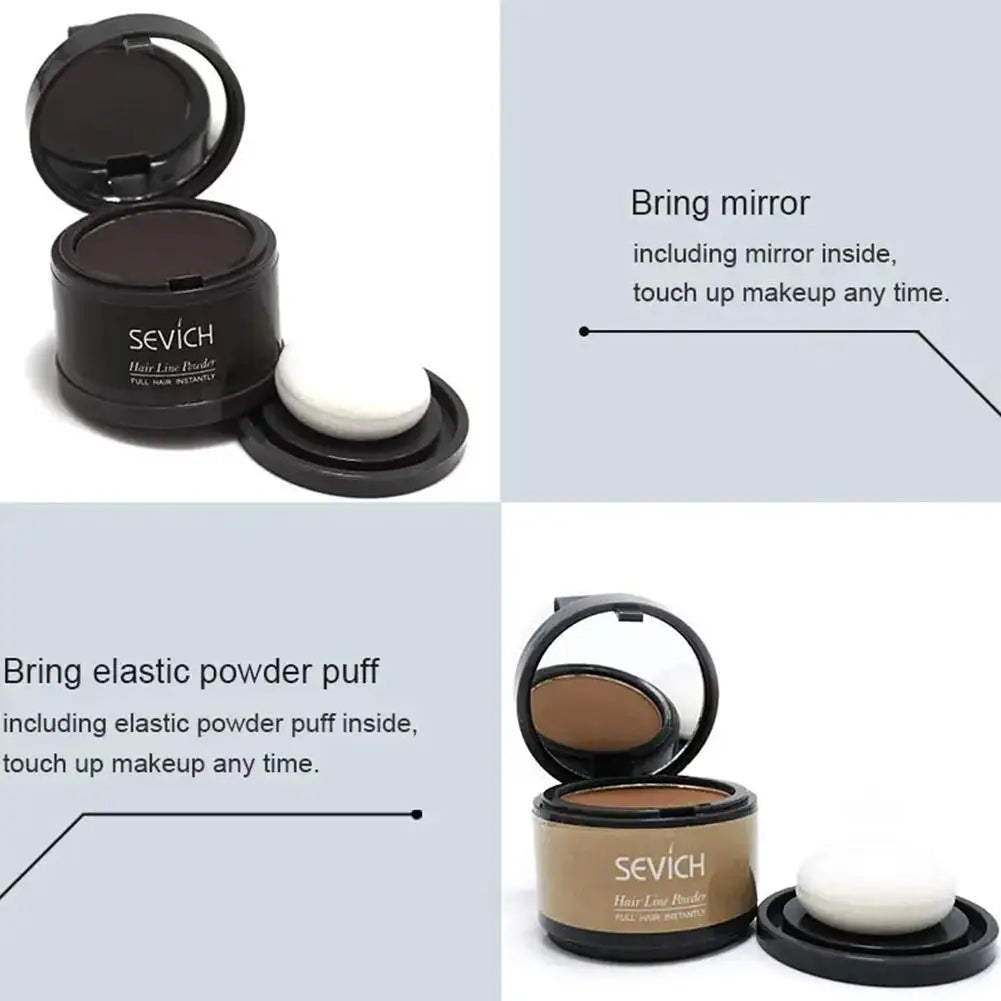 Hairline Filling Shadow Powder – 7 Shades for Fuller Hair Hairline Shadow Powder QXL