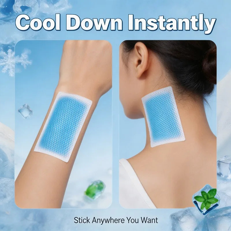Cooling Refreshing Patch | Instant Summer Heat Body Patch Cooling Body Patch QXL
