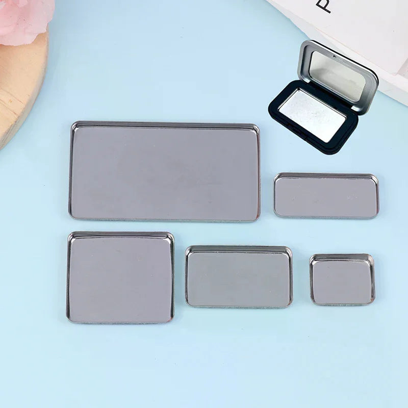Empty Square Aluminum Eyeshadow Pans for Magnetic Palettes 1-6pc Empty Palette Pans QXL