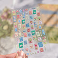 Plaid Cat 5D Nail Stickers – Kitty Star Heart Bow Decals