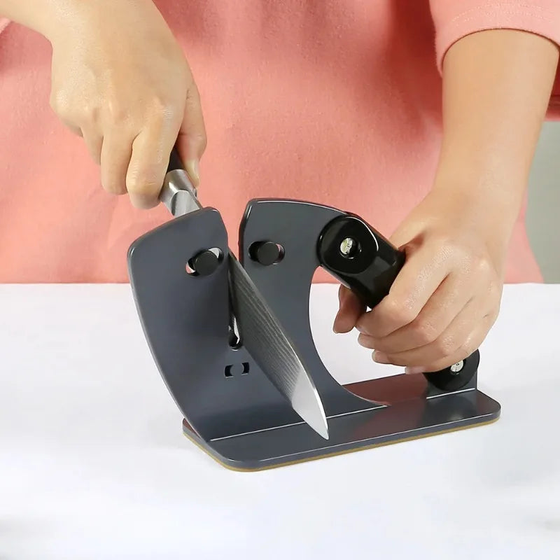 2-in-1 Professional Knife Sharpener & Honing System Knife Sharpener QXL