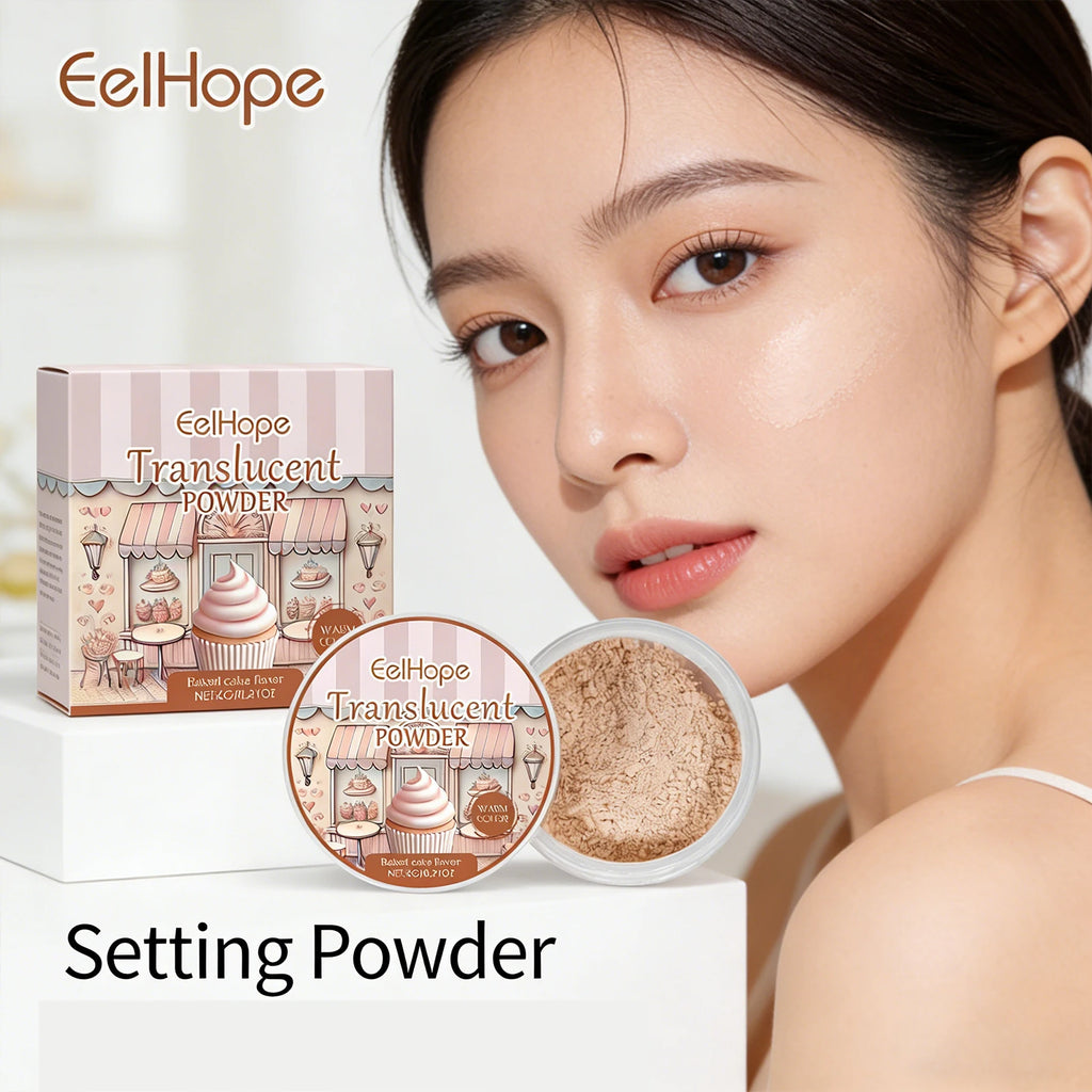 Eelhope Oil Control Loose Setting Powder – Matte Finish 6g Loose Setting Powder QXL