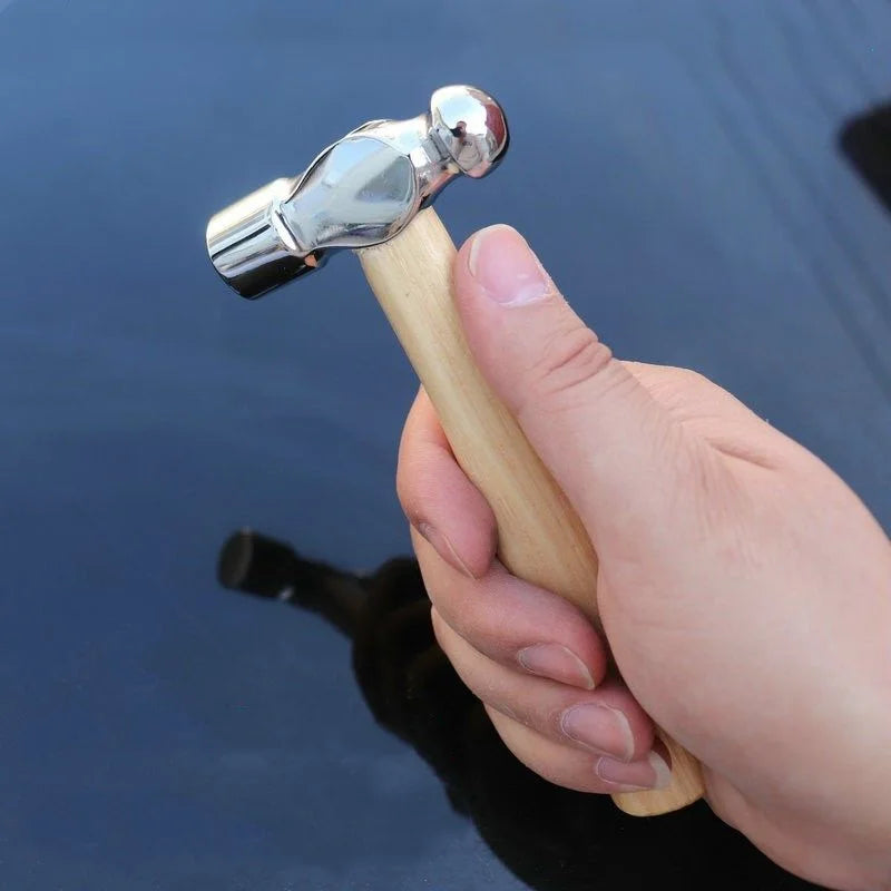 Mini Multifunctional Hammer | Wooden Handle Round Head Tool Mini Hand Hammer QXL