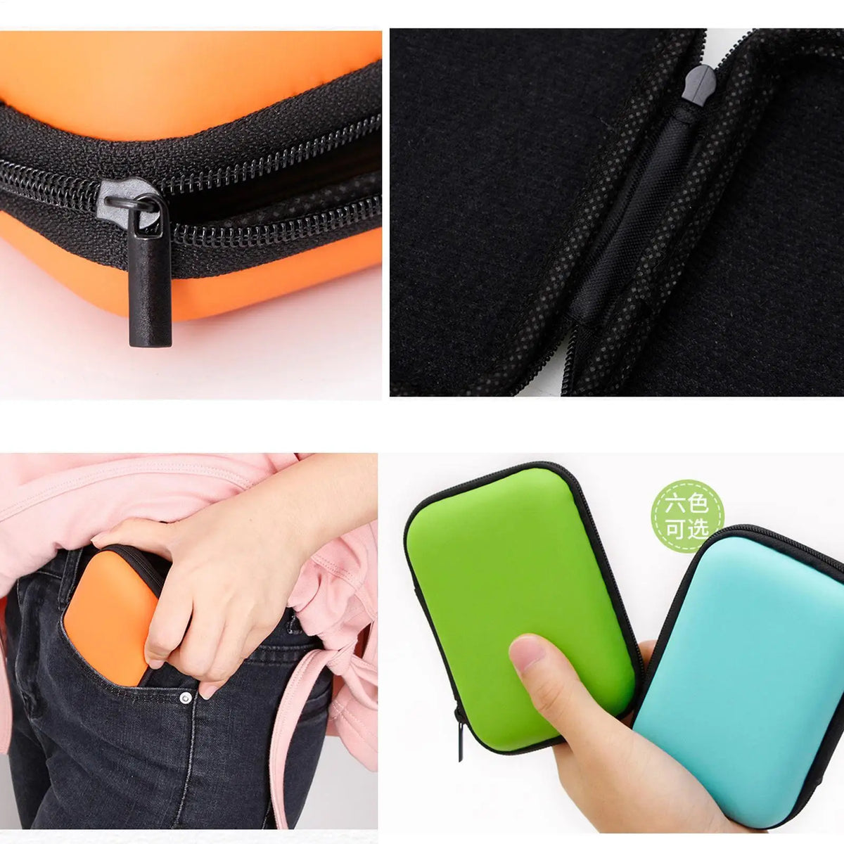 Zipper Playing Card Storage Case | EVA Board Game Card Holder Card Storage Case QXL