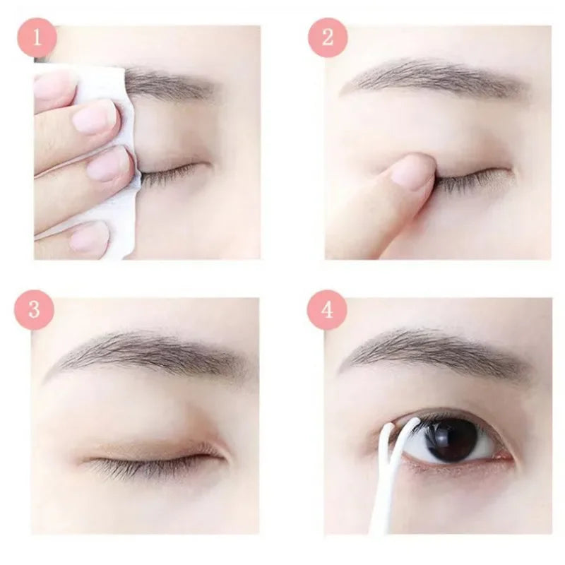 Invisible Double Eyelid Tape Stickers 10 Sheets | No Trace Eyelid Tape Stickers QXL
