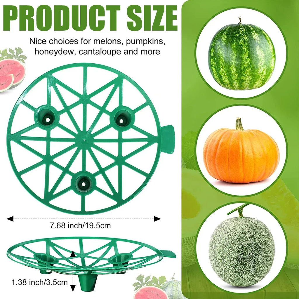 2-Pack Fruit Support Trays for Watermelon, Melon & Pumpkin Garden Fruit Support Tray QXL