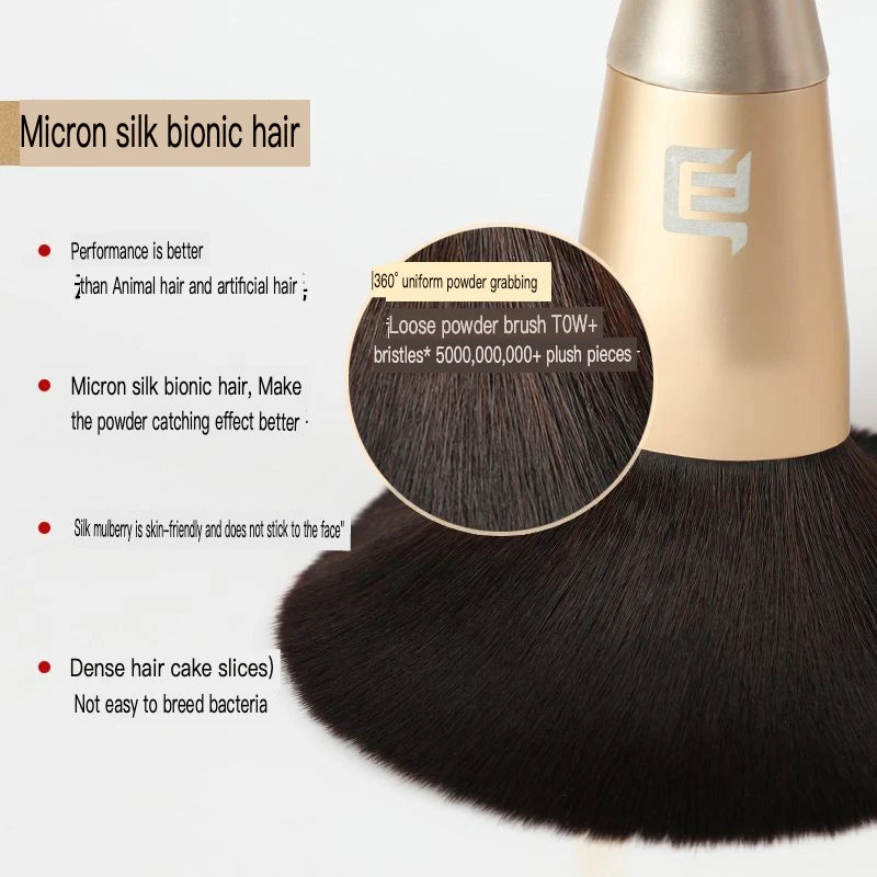 8-Piece Professional Makeup Brush Set | Wool Fiber Glove Brushes Makeup Brush Set QXL