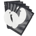 100/200-Pair Under Eye Gel Pads for Eyelash Extensions Eyelash Extension Pads QXL A0023-50pairs Black