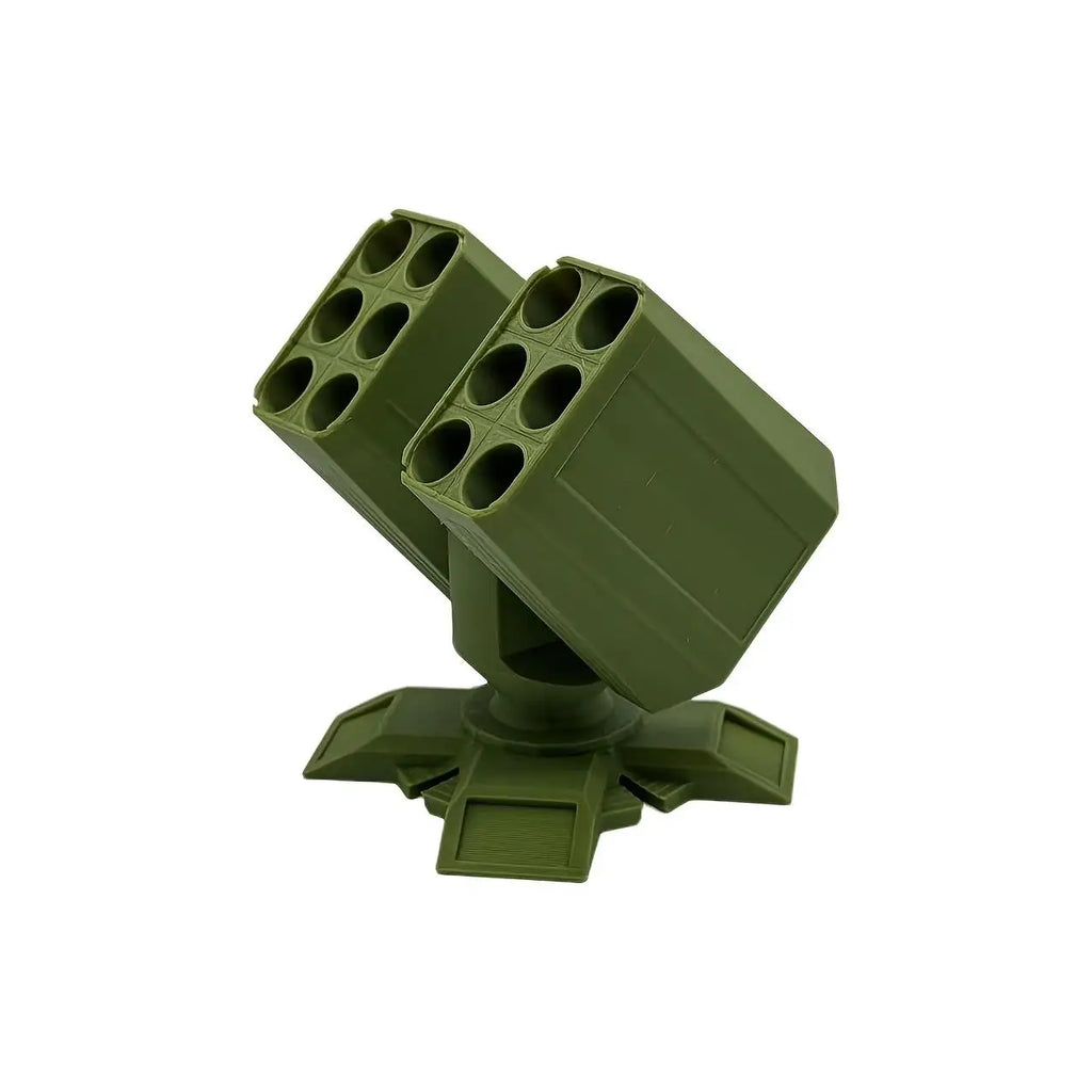 Anti-Aircraft Gun Pen Holder – Holds 12 Pens | Military Desk Decor Novelty Pen Holder QXL