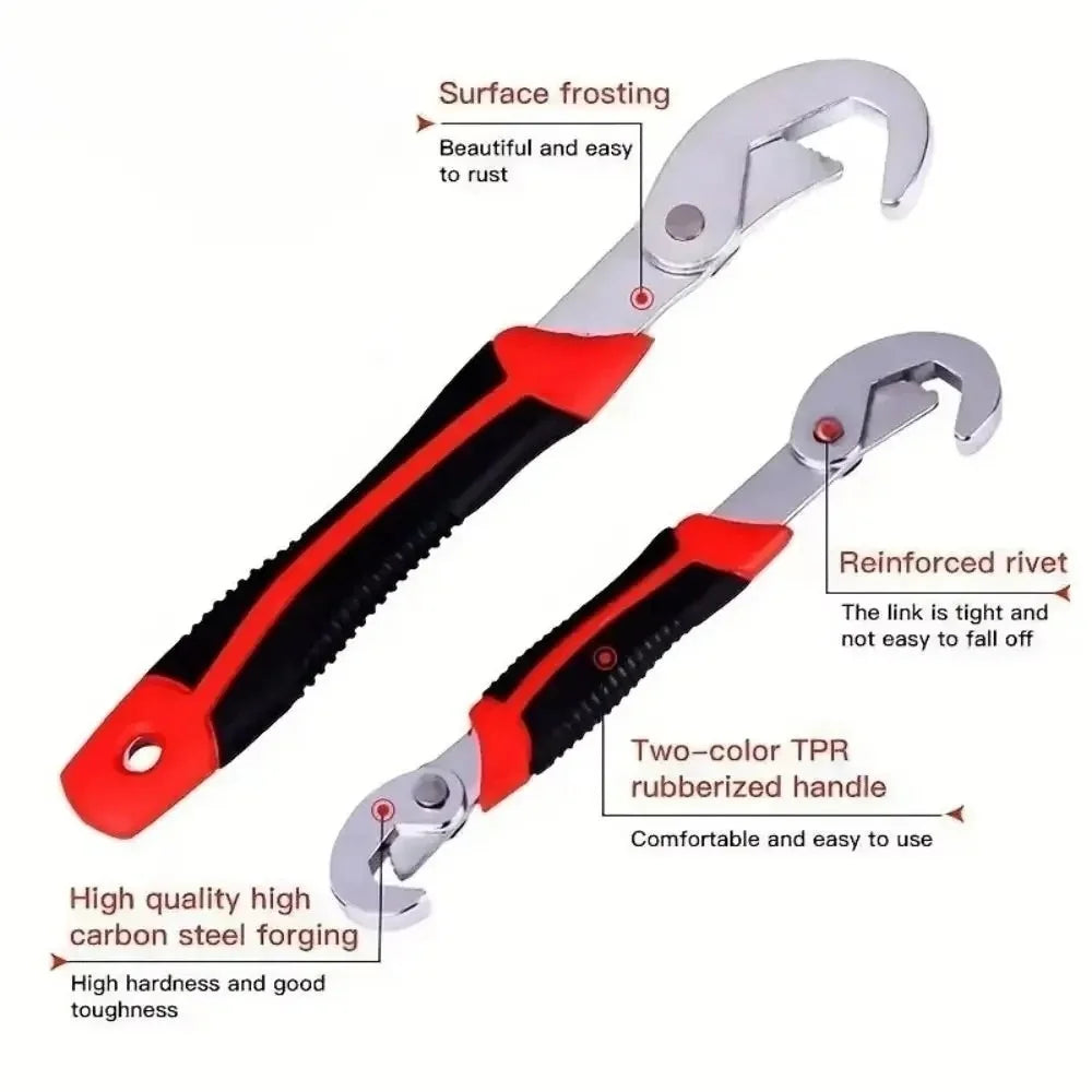 Adjustable Universal Wrench 6–22mm | Quick-Grip Spanner Adjustable Wrench QXL