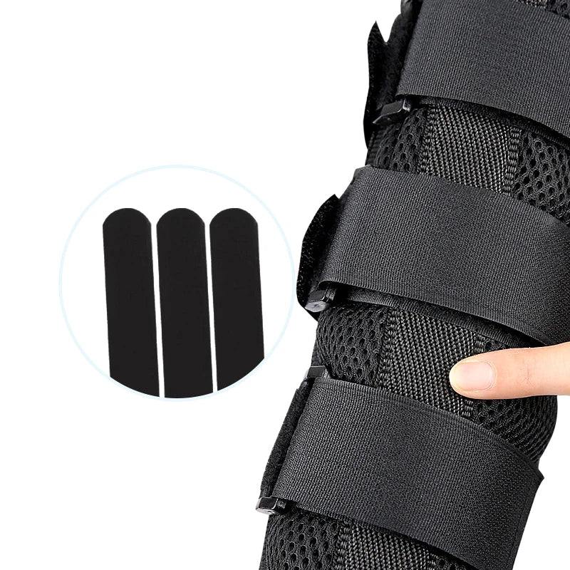 Elbow Arm Splint Brace | Steel Support & Sweat-Wicking Elbow Arm Brace QXL