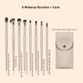 Angled Triangle Makeup Brush Set | Contour & Under-Eye Kit Makeup Brush Set QXL 8pcs