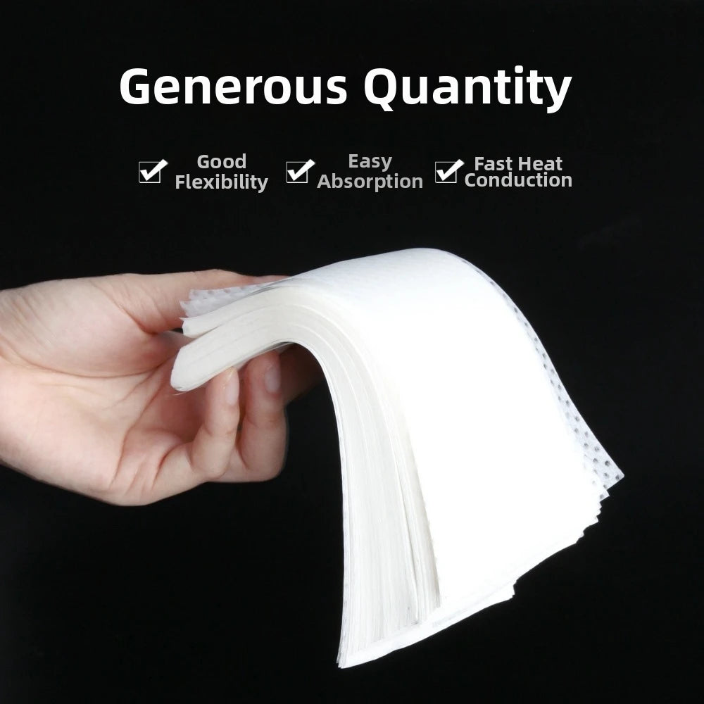 1000-Sheet Disposable Hair Perm Papers S/M/L/XL | Salon Pack Hair Perm Papers QXL