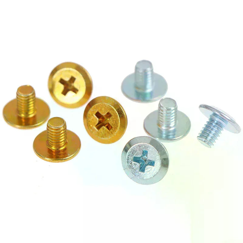 10-Pack Hair Clipper Screws for 8148 8591 8504 | Two-Hole Blade Clipper Replacement Parts QXL