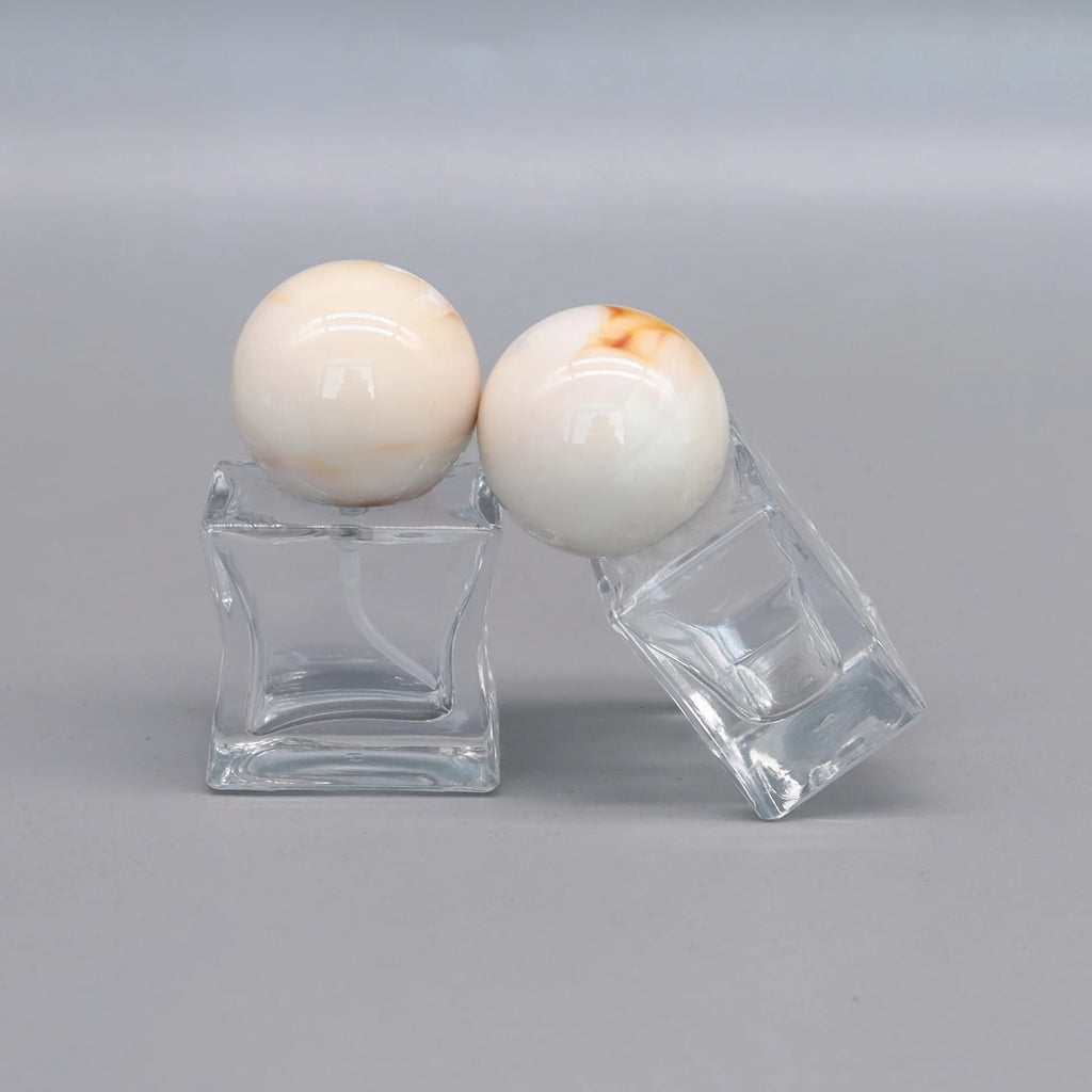 15ml Star Glass Perfume Spray Bottle | Snap-Top Bayonet Cap Perfume Spray Bottle QXL white 15ml
