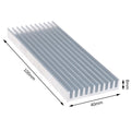 Aluminum LED Heat Sink Radiator | Air-Cooled Thermal Management LED Heat Sink QXL 100408mm