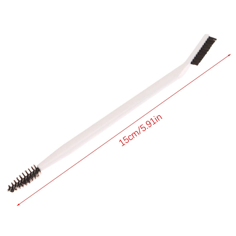 Double-Ended Eyebrow Brush & Eyelash Comb | Reusable Brow Tool Eyebrow Grooming Brush QXL